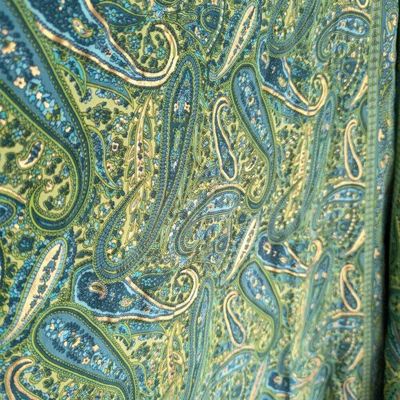 Bohemian Paisley Print Wide Leg Cullottes - Picture 5 of 5